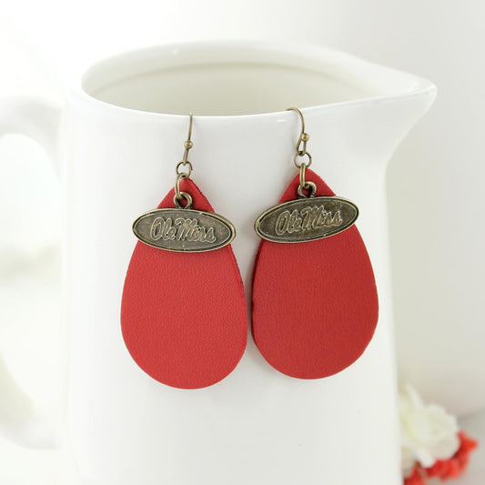 Ole Miss Rebels Earrings