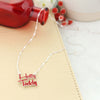 Ole Miss Slogan Necklace