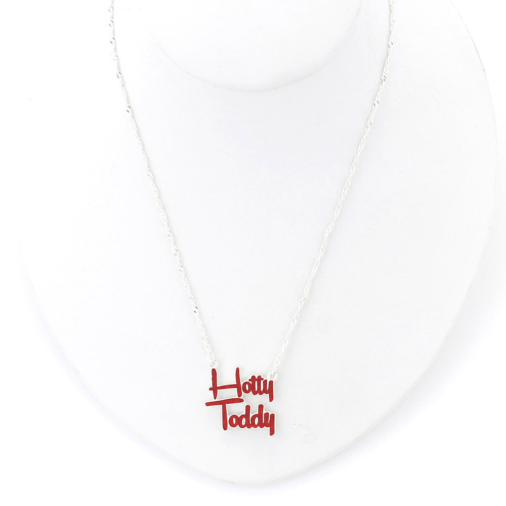 Ole Miss Slogan Necklace