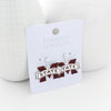 Mississippi State Crystal Logo Earrings