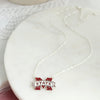 Mississippi State Crystal Logo Necklace