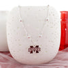 MSU Glitter Enamel Logo Necklace