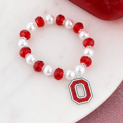 Ohio State Crystal Bead Gift Set