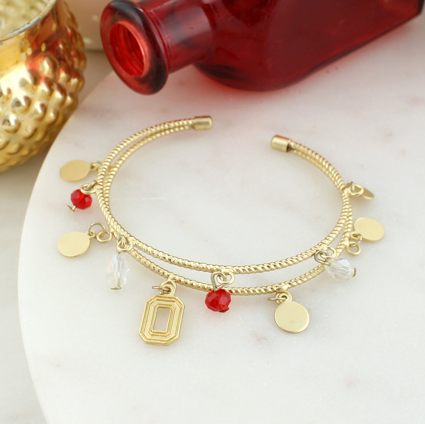 Ohio State Matte Gold Gift Set