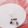 Ohio State Cluster Necklace