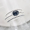 Penn State Glitter Enamel Logo Stretch Bracelet Set