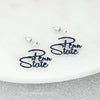 Penn State Slogan Earrings
