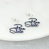 Penn State Slogan Earrings