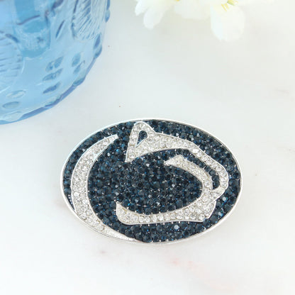 Penn State Crystal Logo Convertible Pin/Pendant
