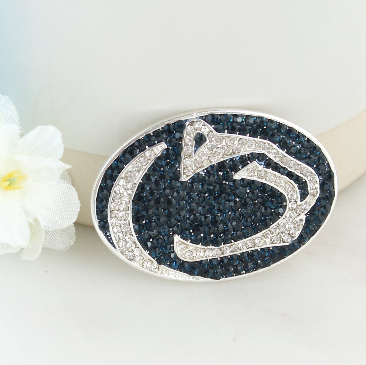 Penn State Crystal Logo Convertible Pin/Pendant