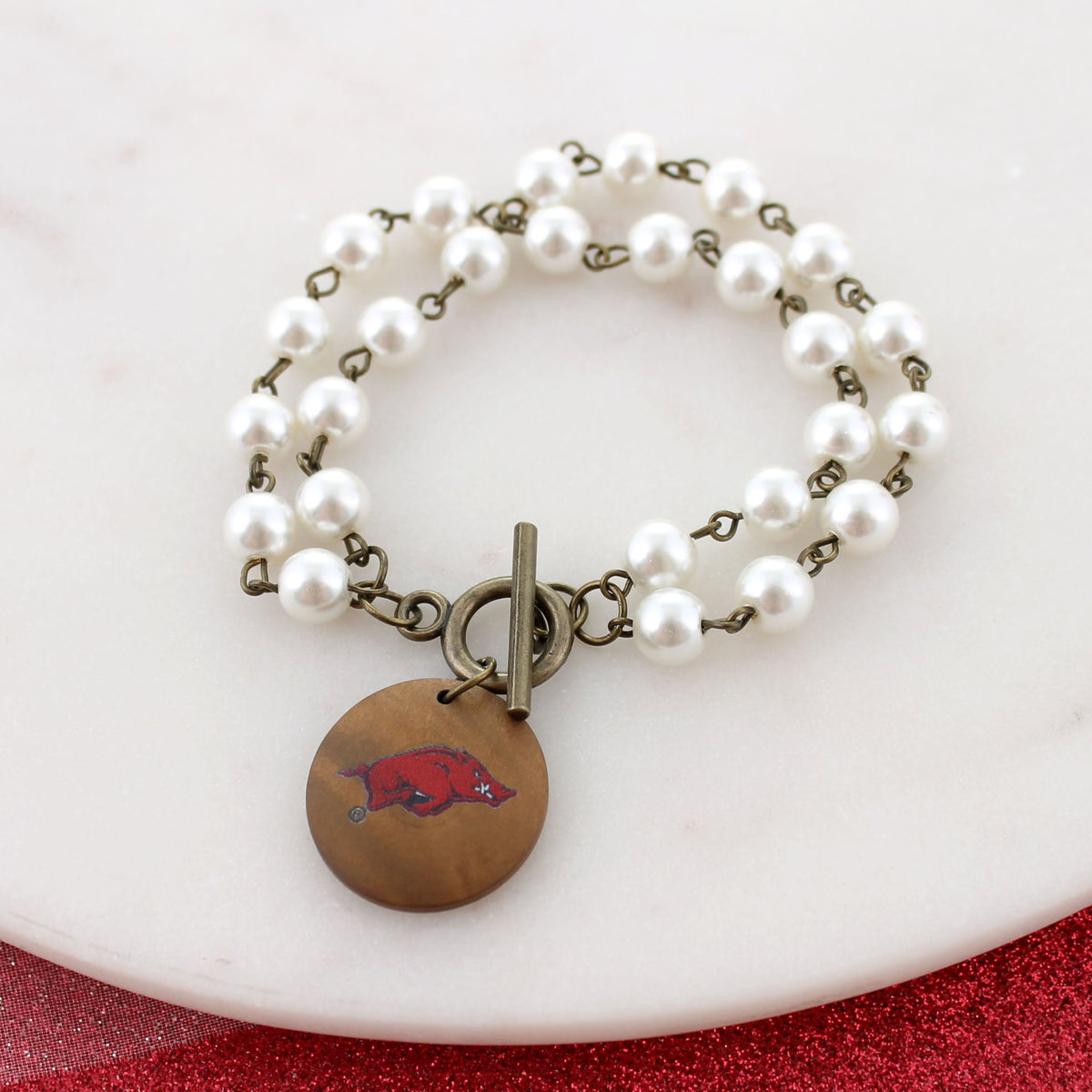 Arkansas Pearl & Wood Jewelry Gift Set