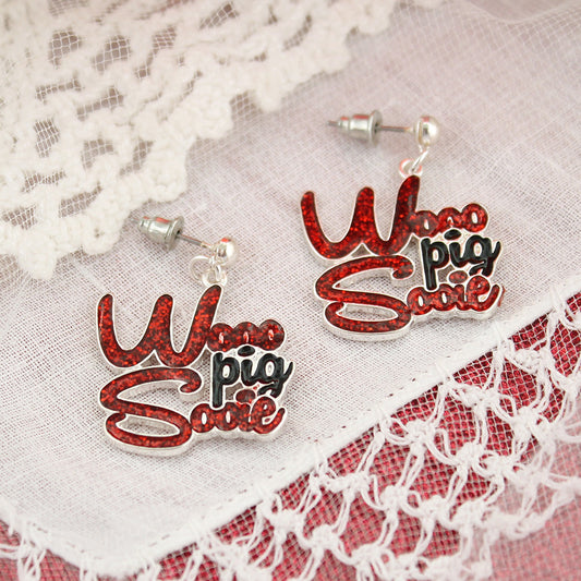 Arkansas Slogan Earrings