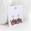 Arkansas Slogan Earrings