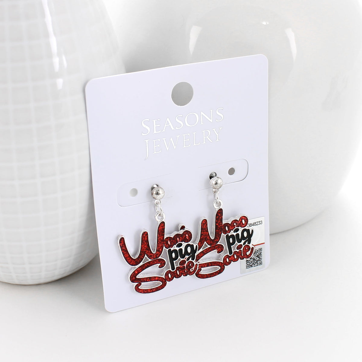 Arkansas Slogan Earrings