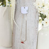 Arkansas Gold & Enamel Logo Necklace