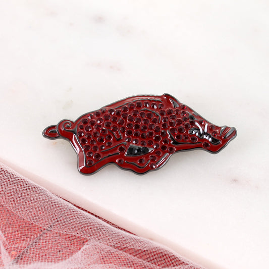 Arkansas Crystal Logo Convertible Pin/Pendant