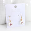 Texas A&M Pearl Logo Hoop Earrings