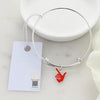 Texas Tech Enamel Logo Wire Bracelet