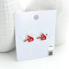 Texas Tech Enamel Logo Stud Earrings