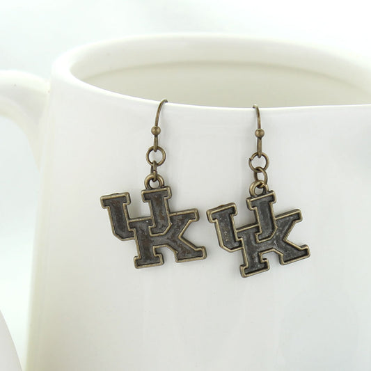 Kentucky Vintage Logo Earrings