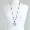 34” Kentucky Vintage Style Cutout Slogan Necklace
