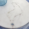 Kentucky Glitter Enamel Logo Necklace