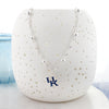Kentucky Glitter Enamel Logo Necklace