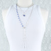 18 - 32” Kentucky Paperclip Chain & Enamel Logo Necklace Set