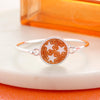 Tennessee Tri-Star Crystal Logo Cuff Bracelet