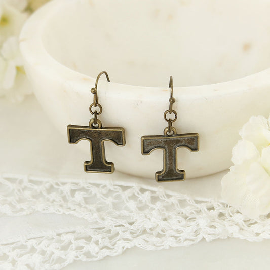 Tennessee Vintage Logo Earrings