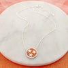 Tennessee Tri-Star Crystal Logo Necklace