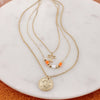 Tennessee Gold & Tube Bead Trio Necklace Set