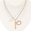 Virginia Tech Trio Necklace