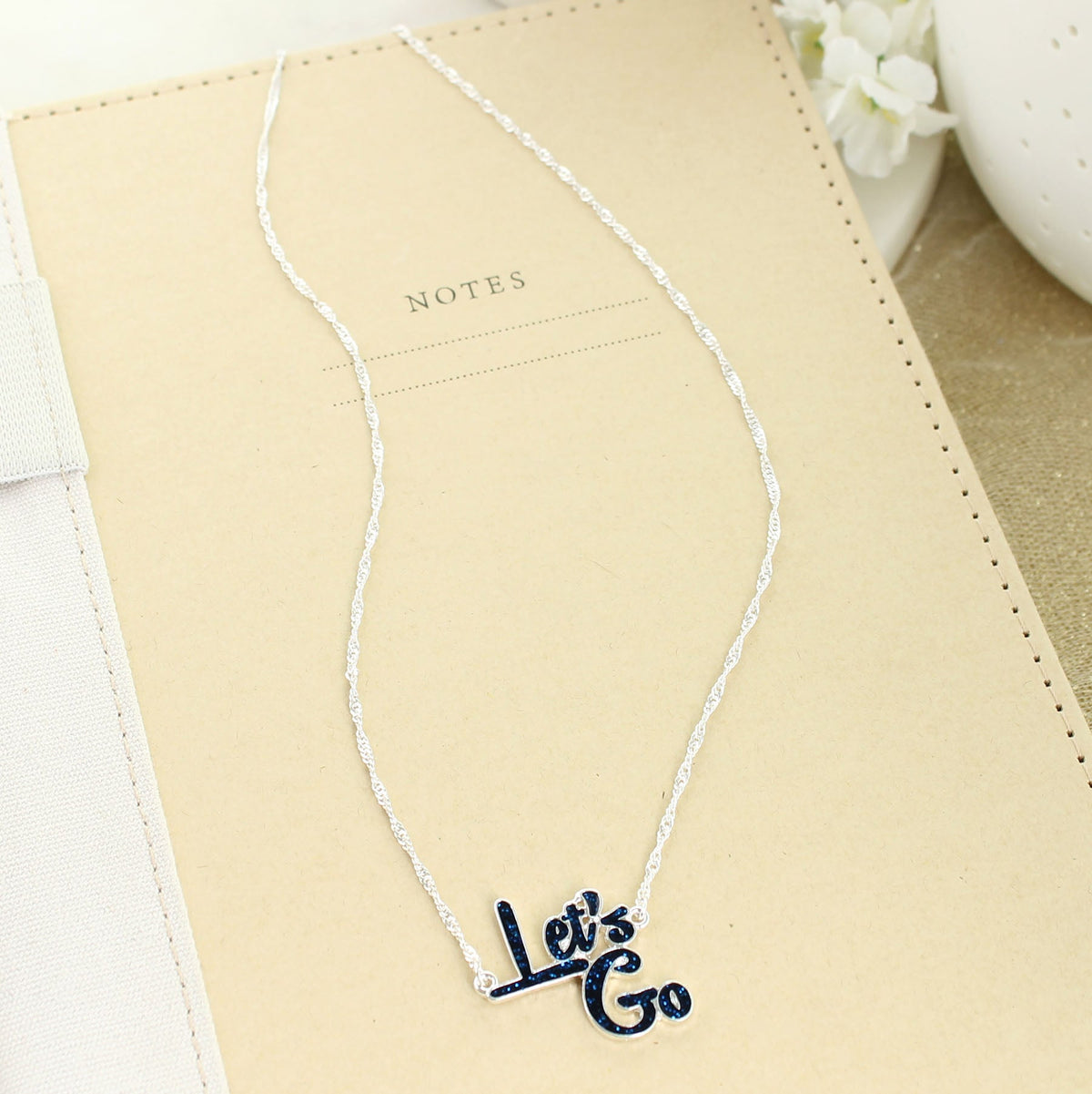 West Virginia Slogan Necklace