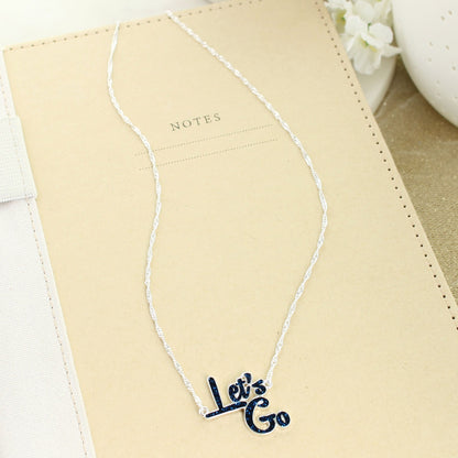 West Virginia Slogan Necklace