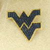 West Virginia Crystal Logo Convertible Pin/Pendant