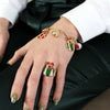 Vintage Christmas Charm Bracelet