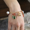 Vintage Christmas Charm Bracelet