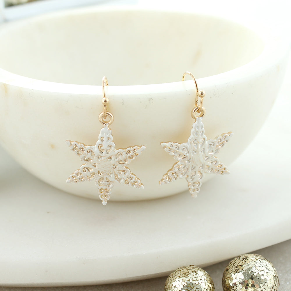 Gold Rustic Snowflake Gift Set