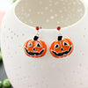 Enamel Jack-O-Lantern Halloween Gift Set