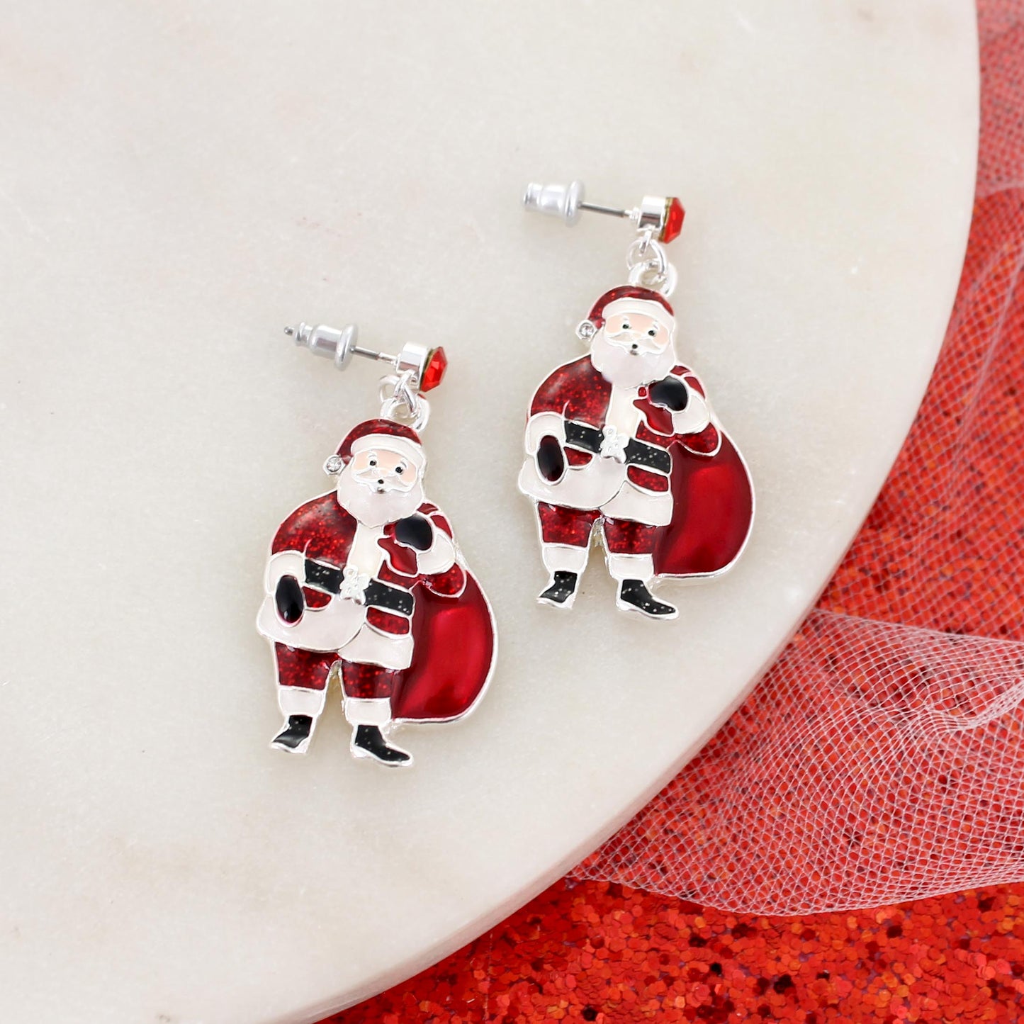 Santa Claus Earrings