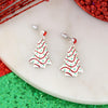 Sprinkle Christmas Tree Earrings