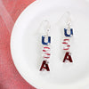 USA Dangle Earrings