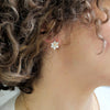 Easter Lily Stud Earrings