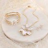 Easter Lily Stretch Bracelet