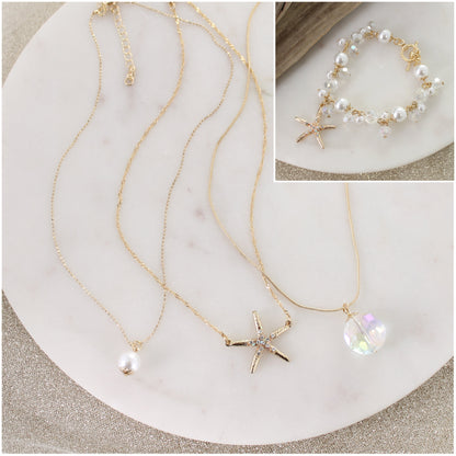 Gold Starfish Trio Gift Set