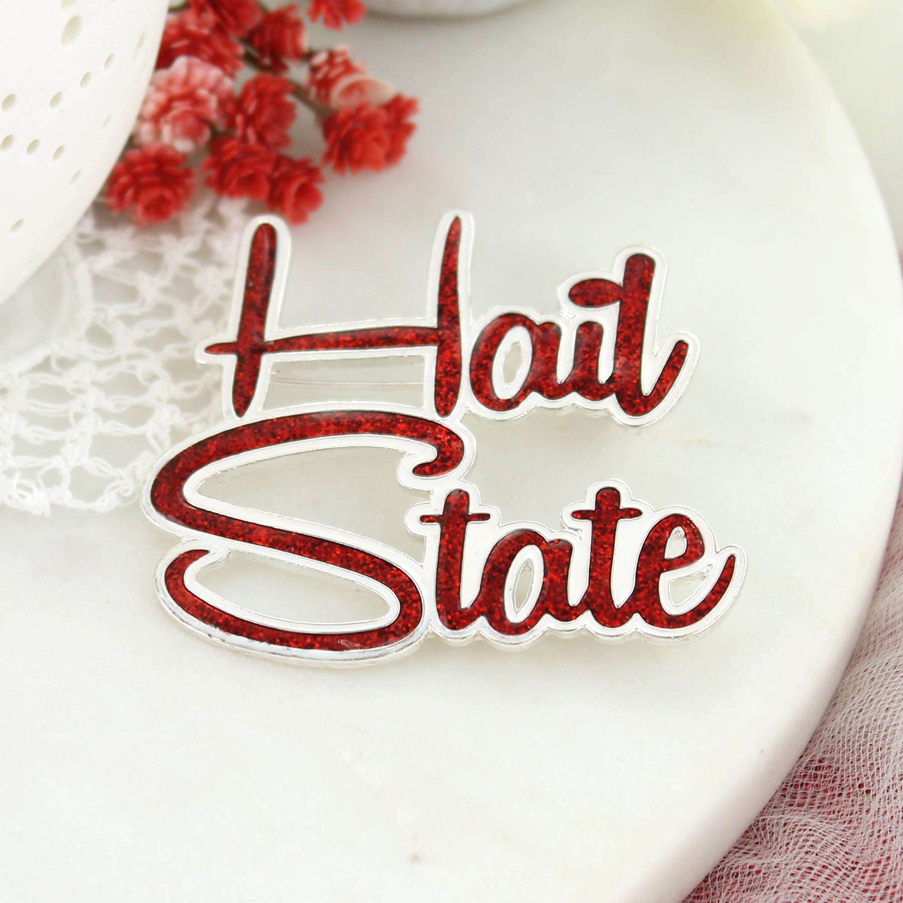 Mississippi State Slogan Pin - Fan Sparkle