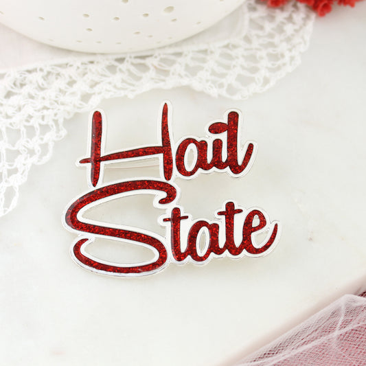 Mississippi State Slogan Pin - Fan Sparkle