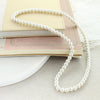 24" Iridescent Bead Stretch Necklace