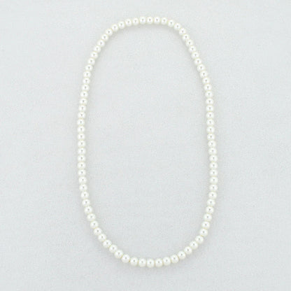 24" iridescent bead Stretch Necklace
